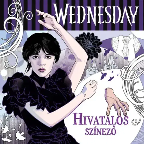 Pre deti a mládež - ostatné Wednesday - Hivatalos színező