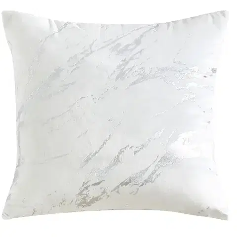 Dekoračné obliečky Poťah na vankúš Velvi krémový 40x40 cm