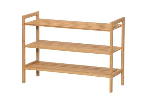 Botníky BAMBINO bambusový regál
