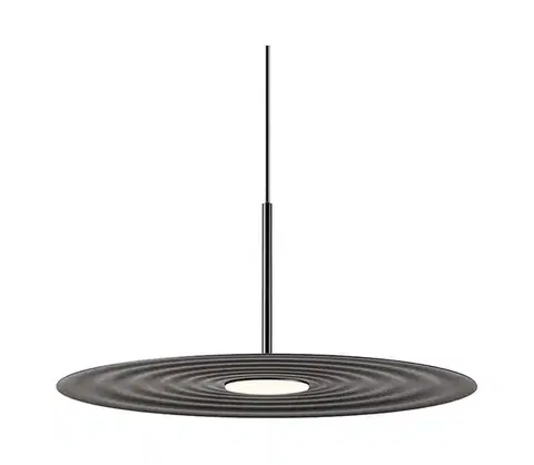 Svietidlá Redo 01-3047 - LED luster na lanku LAKE LED/13W/230V CRI 90 pr. 50 cm čierna 01-3047