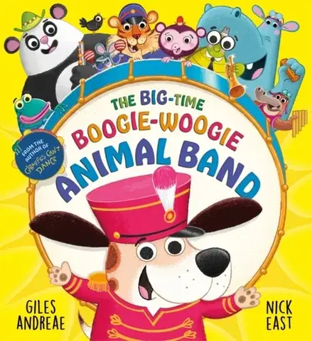 Leporelá, krabičky, puzzle knihy The Big-Time Boogie-Woogie Animal Band - Andreae Giles