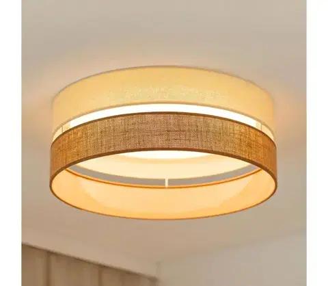 Svietidlá BRILAGI - LED Stmievateľné svietidlo ROYAL YUTE LED/24W/230V béžová/krémová + DO 609623