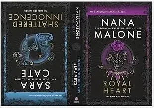 Erotická beletria Shattered Innocence & Royal Heart - Black Rose Auction Book 5 & 6 - Nana Malone,Sara Cate