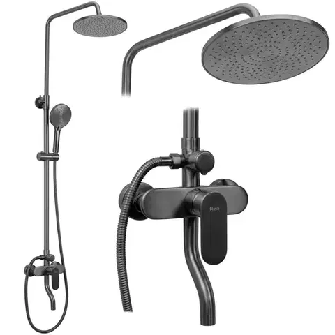 Kúpeľňové batérie REA REA - Sprchový set DROP Titan REA-P7622