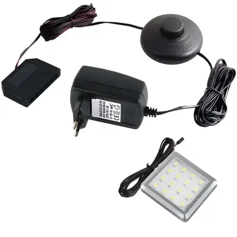 Doplnkové osvetlenie Osvetlenie Led Square 1 bodové biela studené