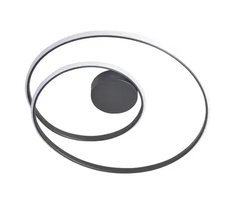 Svietidlá  LED Stropné svietidlo ZEFIRA LED/40W/230V 4000K pr. 50 cm antracit 328038