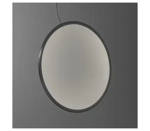 Svietidlá Artemide 1994010APP-LED St. luster na lanku DISCOVERY LED/80W/230V 3000K antracit 1994010APP