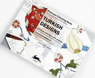 Cudzojazyčná literatúra Turkish Designs - Postcard Colouring Book - Roojen van Pepin