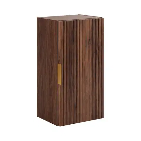 Skrinky do kúpeľne Elvisia Závesná skrinka do kúpeľne FLOW Oak walnut 68 cm