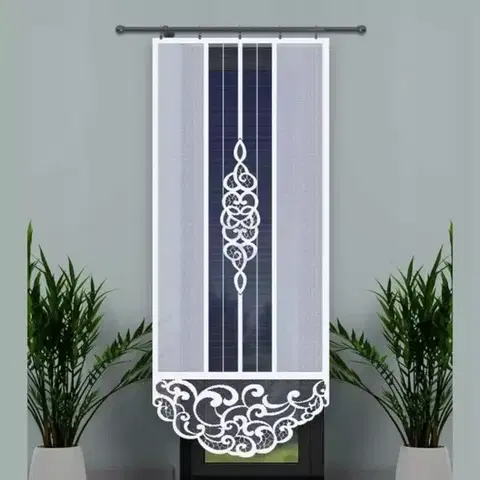 Záclony do obývačky Panelová záclona Elektra/AWG65800/80x230