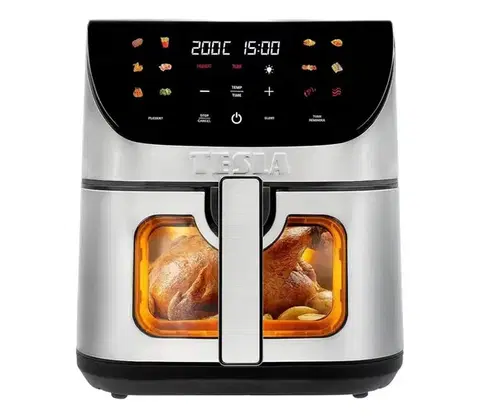 Predlžovacie káble TESLA Electronics AirCook - Inteligentná horkovzdušná fritéza 9 l 1700W Wi-Fi AIRCKQ70XXLWFBLK