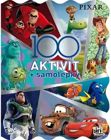 Nalepovačky, vystrihovačky, skladačky 100 aktivít + samolepky - Pre chlapcov