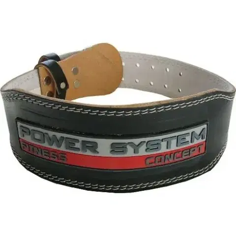 Opasky na cvičenie Opasok POWER BLACK - Power System 1 ks XXL