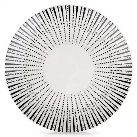 Dekorácie a bytové doplnky Porcelánový dezertný tanier Iris 19 cm