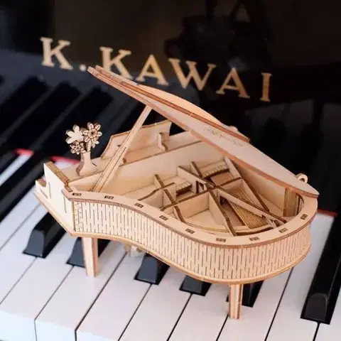 3D puzzle 3D Creative Drevené 3D Puzzle - Klavír
