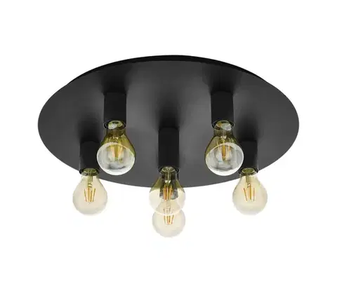 Svietidlá Eglo 98157 - Stropné svietidlo PASSANO 6xE27/60W/230V 98157