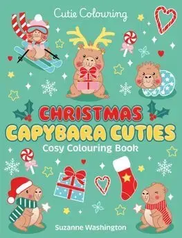 Pre deti a mládež - ostatné Christmas Capybara Cuties - Suzanne Washington