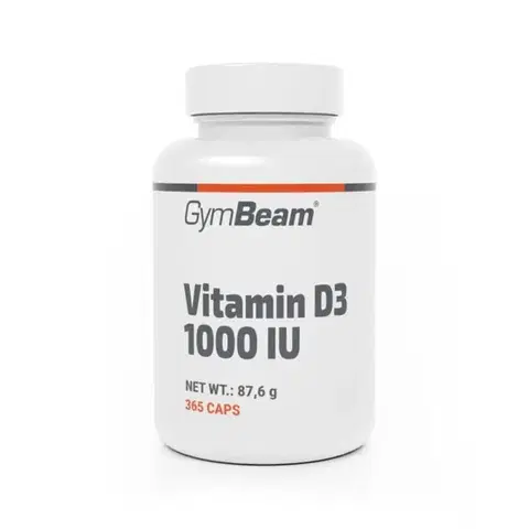 Vitamín D GymBeam Vitamín D3 1000 IU