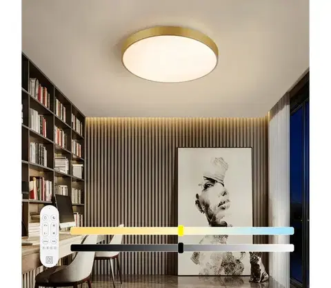 Svietidlá  NEO 07292L - LED+CCT stmievateľné stropné svietidlo SEMPLICI 36W/230V pr. 40 cm+DO 07292L
