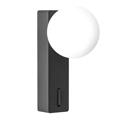 Svietidlá Open Design OR85570 - Nástenné svietidlo BOLETTA 1xG9/8W/230V čierne OR85570