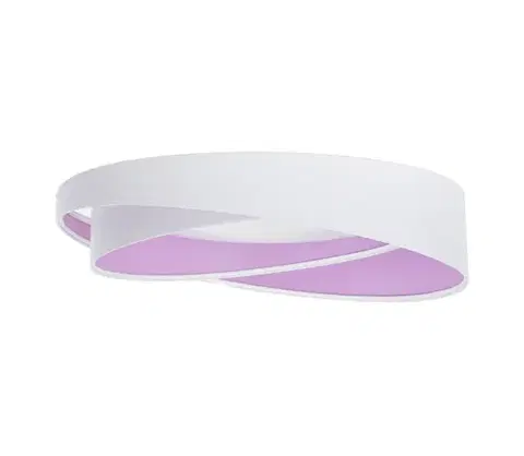 Svietidlá  LED stmievateľné stropné svietidlo SM. GALAXY M. LED/24W/230V pr. 55 cm biela/fialová + DO D-090-060-064-RC