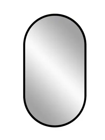 Zrkadlá ArtCom LED zrkadlo APOLLO | čierna 50 x 90 cm
