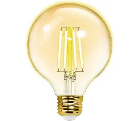 LED osvetlenie  B.V. LED Stmievateľná žiarovka FILAMENT G95 E27/6W/230V 2700-6500K Wi-Fi -  S10201YIA