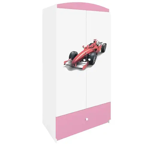 Skrine do izieb Skriňa Babydreams ružová – Formula