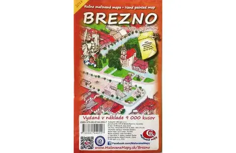 Slovensko a Česká republika Mapa Brezno - II. vydanie, 2014