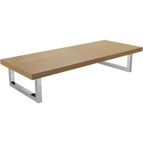 Kúpeľňový nábytok CERANO - Doska pod umývadlo Navira Pro + podperná konzola - dub medový - 70x46x3,6 CER-6061223