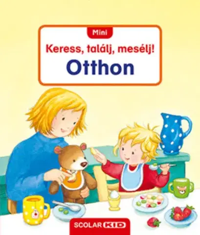 Leporelá, krabičky, puzzle knihy Mini Keress, találj, mesélj! - Otthon - Sandra Grimm