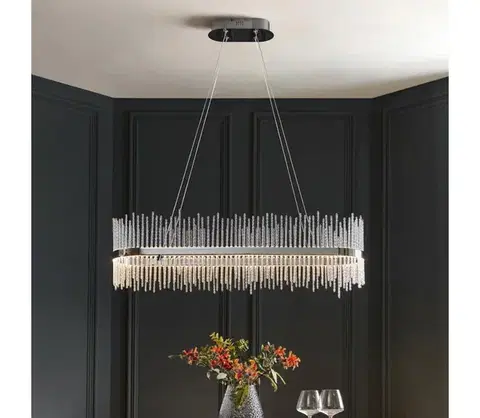 Svietidlá Endon 107109 - LED luster na lanku LED/47W/230V 3000K lesklý chróm 107109