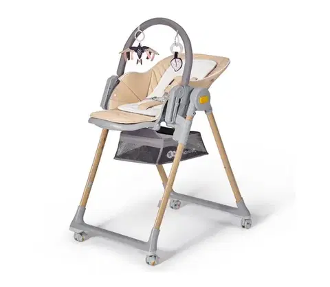 Detské jedálenské stoličky KINDERKRAFT Lastree Wood