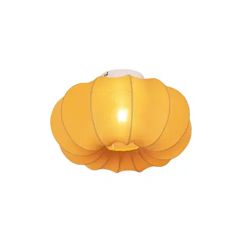 Stropné osvetlenie Stropné svietidlo Japandi Gold 37cm - Plu Asyesha