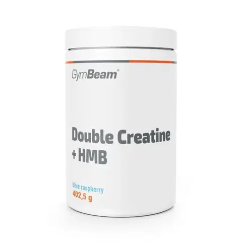Viaczložkový kreatín Dvojitý kreatín + HMB - GymBeam modrá malina