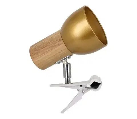 Svietidlá  2224174WKB - Lampa s klipom SVENDA 1xE27/60W/230V 2224174WKB