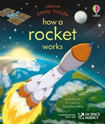 Pre deti a mládež - ostatné Peep Inside How a Rocket Works - Bryan Lara,Caroline Attia