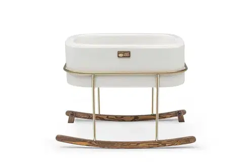 Detské izby Cradle Hier Metal - White, Gold