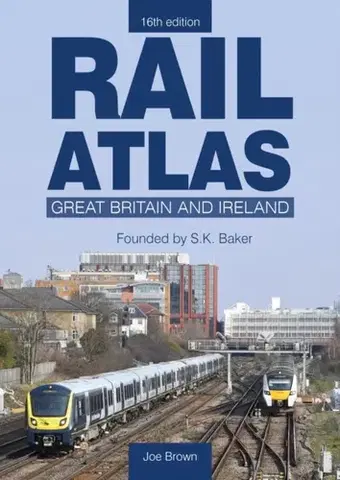Auto, moto Rail Atlas: Great Britain & Ireland 16th Edition - Brown Joe Leer