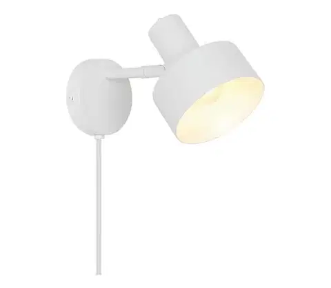 Svietidlá Nordlux - Nástenné svietidlo MATIS 1xE27/15W/230V biela 2512201001