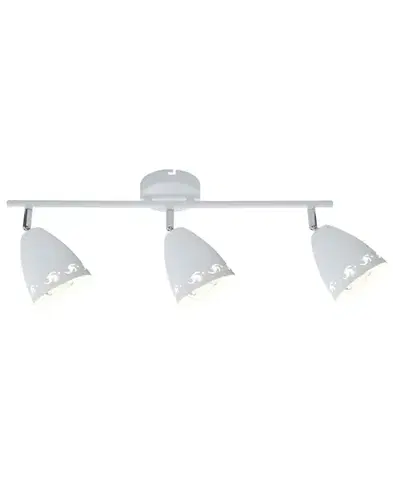 Nástenné svetlá Nástenná lampa 3xE14 70cm biela matná COTY