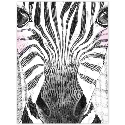 Obrazy do detskej izby Dekorácie do detskej izby - Obraz zebra