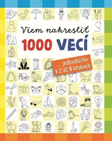 Pre deti a mládež - ostatné Viem nakresliť 1000 vecí - Norbert Pautner,Zuzana Deverová