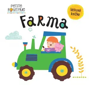 Leporelá, krabičky, puzzle knihy Farma: Látková knižka - Veronique Petit