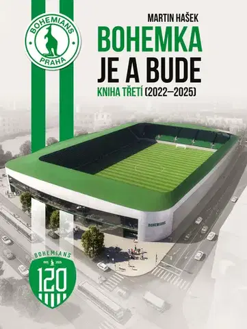 Futbal, hokej Bohemka je a bude - Kniha třetí (2022 - 2025) - Martin Hašek