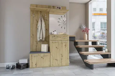 Predsieňové zostavy ARMADIO predsieň, dub artisan