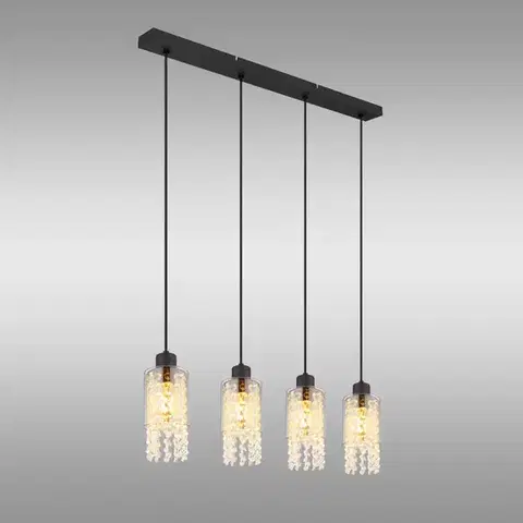 Lampy do obývačky Závesné svietidlo Backey 15799-4H LW4