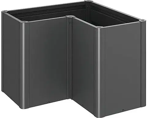 Truhlíky Biohort Hrantík BIOHORT Belvedere L 103 x 103 x 77 cm (tmavo šedá metalíza)