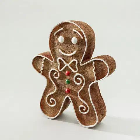 Vianočné dekorácie Dekoratívna figúrka Gingerbread Man I 25x7x30 cm