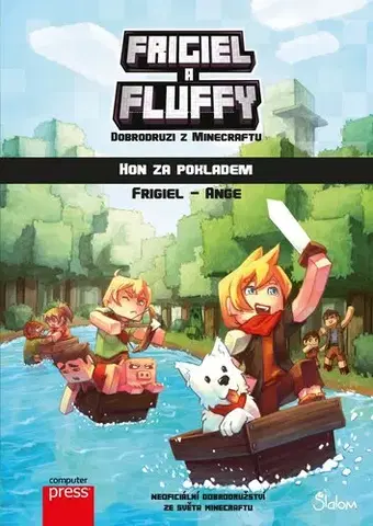 Dobrodružstvo, napätie, western Frigiel a Fluffy - dobrodruzi z Minecraftu: hon za pokladem - Kolektív autorov